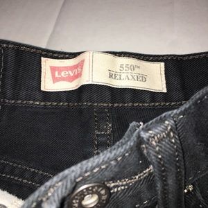 Levi’s‎ 550 Relaxed sz 12 slim black jeans